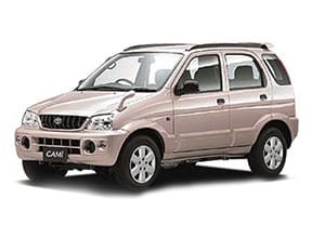 Ворсовые коврики на Toyota Cami 1999 - 2006 в Барнауле