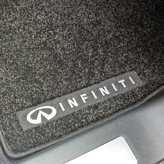 Ворсовые коврики на Infiniti QX50 II 2017 - 2025 в Барнауле