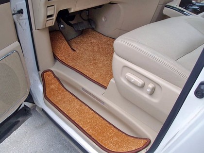 Ворсовые коврики на Toyota Alphard (H20) 2008 - 2015 в Барнауле