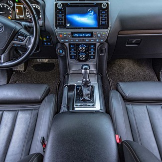 Ворсовые коврики на Toyota Land Cruiser Prado 150 2009 - 2023 в Барнауле