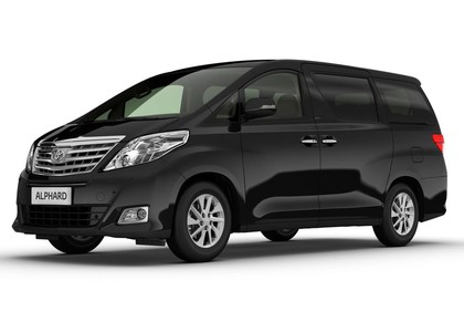 Ворсовые коврики на Toyota Alphard (H20) 2008 - 2015 в Барнауле