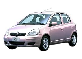 Ворсовые коврики на Toyota Vitz I 1998 - 2005 в Барнауле