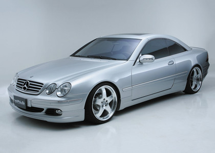 Ворсовые коврики на Mercedes CL (C215) 1998 - 2006 в Барнауле