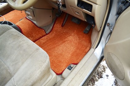 Ворсовые коврики на Mazda Premacy I 1999 - 2005 в Барнауле
