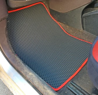 Ворсовые коврики на Toyota iQ 2008 - 2016 в Барнауле