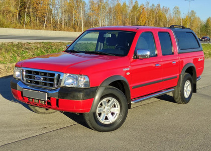 Ворсовые коврики на Ford Ranger I 1998 - 2006 в Барнауле