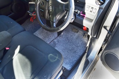 Ворсовые коврики на Toyota Bb I 2000 - 2005 в Барнауле