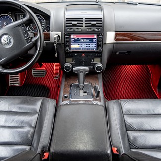 Ворсовые коврики на Volkswagen Touareg I 2002 - 2010 в Барнауле