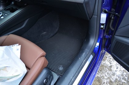 Ворсовые коврики на Audi S6 (C6) 2006 - 2011 в Барнауле