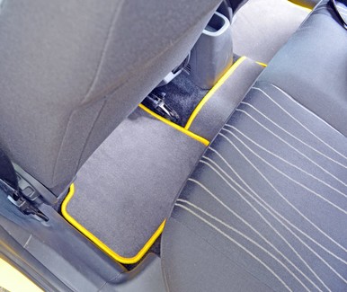 Ворсовые коврики на Opel Corsa D 2006 - 2014 в Барнауле