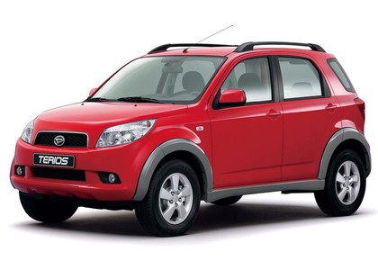 Ворсовые коврики на Daihatsu Terios II 2006 - 2018 в Барнауле