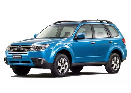 Ворсовые коврики на Subaru Forester III 2007 - 2013 в Барнауле