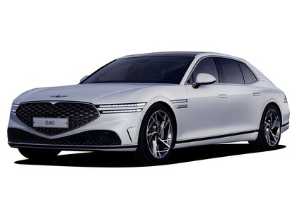 Ворсовые коврики на Genesis G90 II 2021 - 2025 в Барнауле