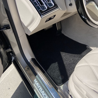 Ворсовые коврики на Mercedes S (Z223) Maybach 2020 - 2025 в Барнауле