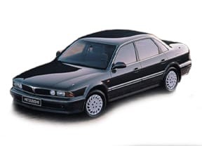 Ворсовые коврики на Mitsubishi Sigma 1990 - 1996 в Барнауле