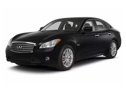 Ворсовые коврики на Infiniti M IV 2010 - 2014 в Барнауле