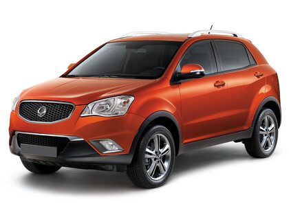 Ворсовые коврики на SsangYong Actyon II 2010 - 2021 в Барнауле
