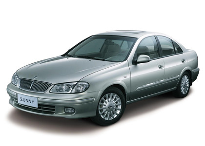 Ворсовые коврики на Nissan Sunny (N16) 2000 - 2005 в Барнауле