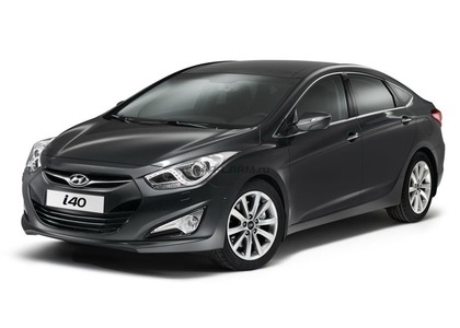 Ворсовые коврики на Hyundai i40 2011 - 2018 в Барнауле