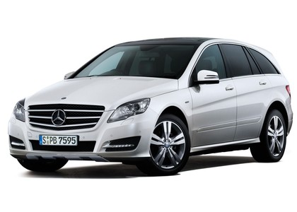 Ворсовые коврики на Mercedes R (W251) 2005 - 2013 в Барнауле