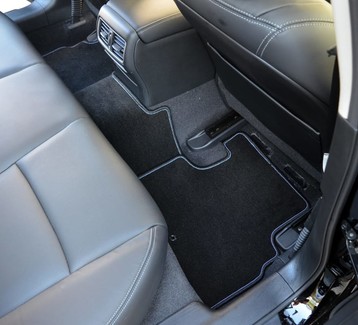 Ворсовые коврики на Infiniti Q50 2014 - 2025 в Барнауле