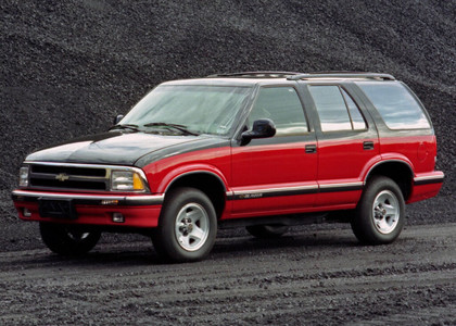Ворсовые коврики на Chevrolet Blazer 1994 - 2005 в Барнауле