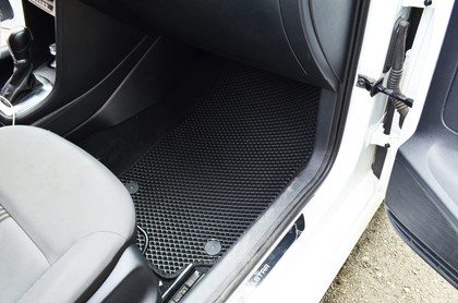 Ворсовые коврики на Volkswagen Polo V 2010 - 2020 в Барнауле