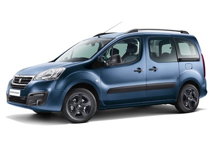 Ворсовые коврики на Peugeot Partner II 2008 - 2022 в Барнауле