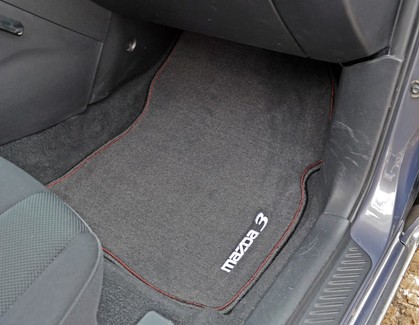 Ворсовые коврики на Mazda 3 2003 - 2009 в Барнауле