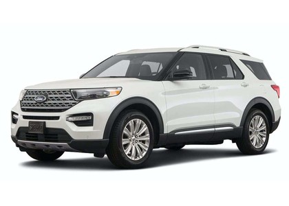 Ворсовые коврики на Ford Explorer VI 2019 - 2025 в Барнауле