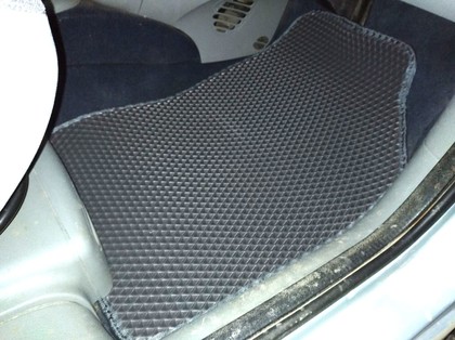 Ворсовые коврики на Renault Scenic I 1996 - 2003 в Барнауле