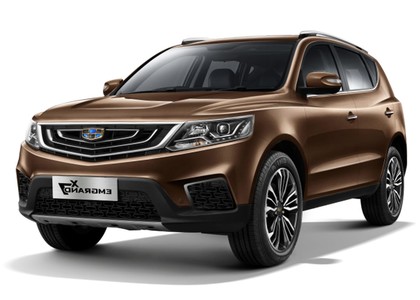 Ворсовые коврики на Geely Emgrand X7 второй рестайлинг 2019 - 2022 в Барнауле