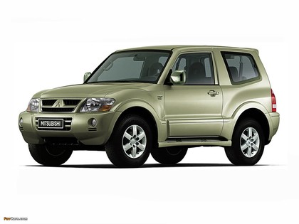 Ворсовые коврики на Mitsubishi Pajero III 1999 - 2006 в Барнауле