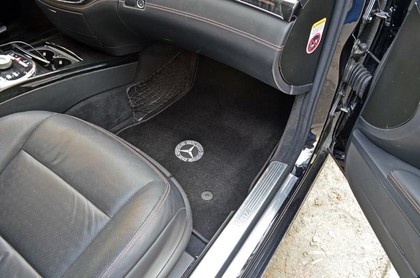 Ворсовые коврики на Mercedes S (W221) 2005 - 2013 в Барнауле