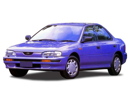 Ворсовые коврики на Subaru Impreza I 1992 - 2000 в Барнауле