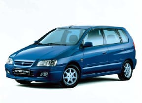Ворсовые коврики на Mitsubishi Space Star 1998 - 2005 в Барнауле