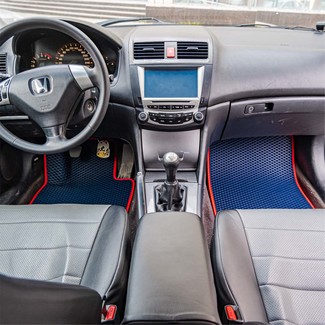 Ворсовые коврики на Honda Accord VII 2002 - 2008 в Барнауле