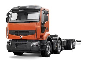 Ворсовые коврики на Renault Premium II 2006 - 2013 в Барнауле