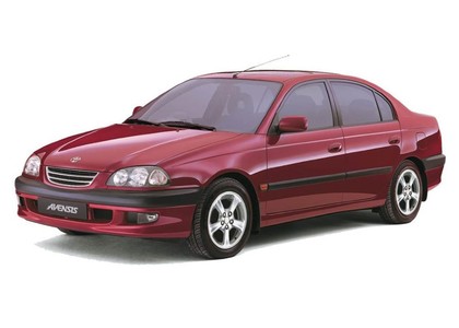 Ворсовые коврики на Toyota Avensis I 1997 - 2002 в Барнауле