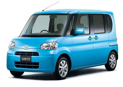 Ворсовые коврики на Daihatsu Tanto II 2007 - 2013 в Барнауле