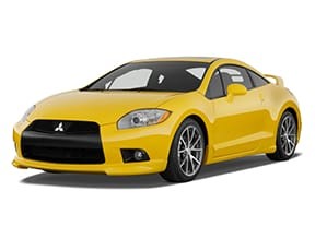 Ворсовые коврики на Mitsubishi Eclipse IV 2005 - 2011 в Барнауле