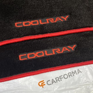 Ворсовые коврики на Geely Coolray 2018 - 2025 в Барнауле