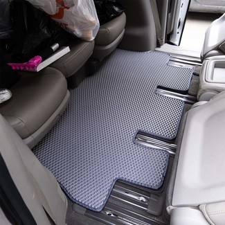 Ворсовые коврики на KIA Carnival III 2014 - 2021 в Барнауле
