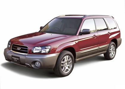 Ворсовые коврики на Subaru Forester II 2002 - 2008 в Барнауле