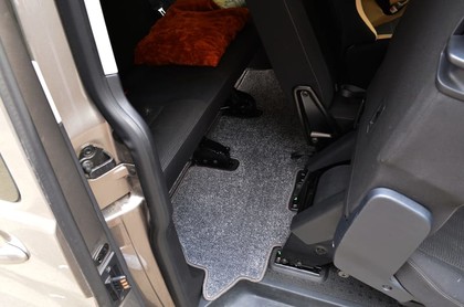 Ворсовые коврики на Volkswagen Caravelle (T5) 2003 - 2015 в Барнауле