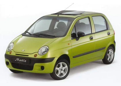 Ворсовые коврики на Daewoo Matiz 1997 - 2015 в Барнауле