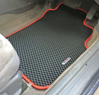 Ворсовые коврики на Nissan Almera I (N15) 1995 - 2000 в Барнауле