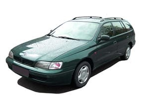 Ворсовые коврики на Toyota Carina E (T19) 1992 - 1997 в Барнауле