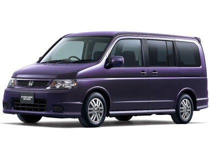 Ворсовые коврики на Honda StepWGN II 2001 - 2005 в Барнауле