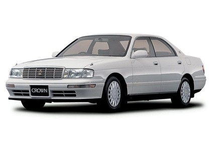 Ворсовые коврики на Toyota Crown (S140) 1991 - 1995 в Барнауле